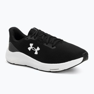 Men's running shoes Under Armour Charged Pursuit 4 black/black/white