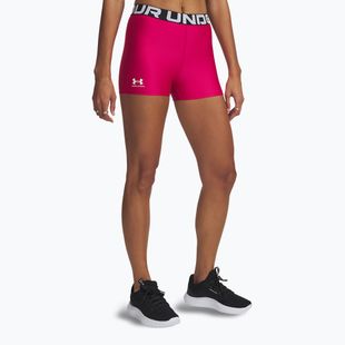 Women's shorts Under Armour HG Authentics horizon shaded fuchsia/white