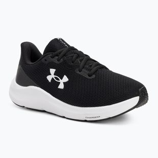 Women's running shoes Under Armour Charged Pursuit 4 black/black/white