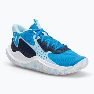 Under Armour Jet' 23 electric blue/midnight navy/stream basketball shoes