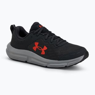 Under Armour Charged Assert 10 men's running shoes anthracite/anthracite/ares red