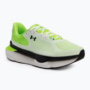 Men's running shoes Under Armour Innfinite Pro 2 white/hyper green/black