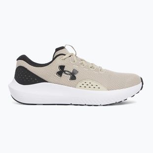 Men's running shoes Under Armour Charged Surge 4 khaki base/summit white/castlerock