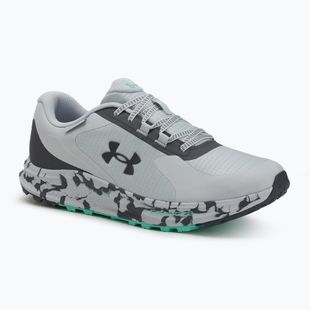 Men's running shoes Under Armour Charged Bandit Trail 3 halo gray/castlerock/castlerock