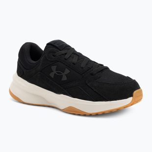 Men's training shoes Under Armour Edge Suede black/stone/black