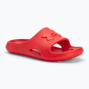Men's slides Under Armour Locker V Slide red/red/red