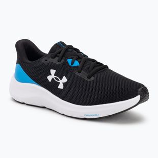 Under Armour Charged Pursuit 4 black/electric blue/white men's running shoes