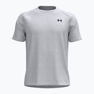 Men's training T-shirt Under Armour Tech Textured distant gray/black