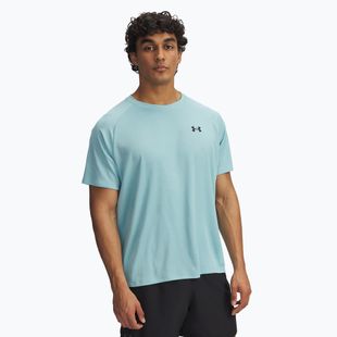 Men's training T-shirt Under Armour Tech Textured stream/black