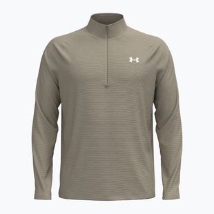 Men's sweatshirt Under Armour Tech Textured 1/2 Zip city khaki/black