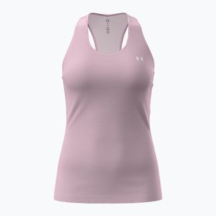 Women's training T-shirt Under Armour HeatGear Armour Racer prime pink/white