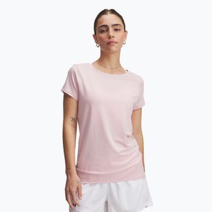 Women's training T-shirt Under Armour HG Armour prime pink/white