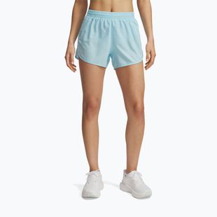 Women's running shorts Under Armour Fly By 3" stream /stream / reflective