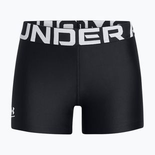 Children's training shorts Under Armour HeatGear black/white