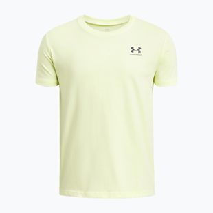 Children's T-shirt Under Armour Sportstyle Left Chest yellow
