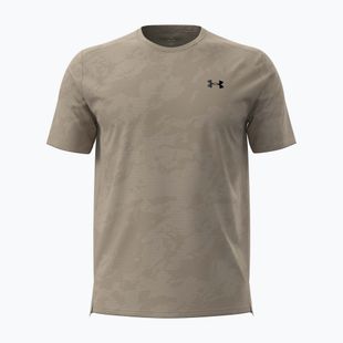 Men's training T-shirt Under Armour Tech Vent Jcqrd city khaki/black