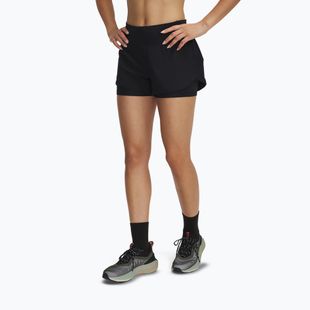 Women's running shorts Under Armour Launch Pro 3" 2IN1 black / reflective