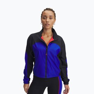 Women's sweatshirt Under Armour Project Rock Woven Top black