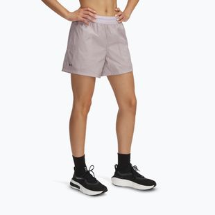 Women's shorts Under Armour Rival Woven gray dawn/black