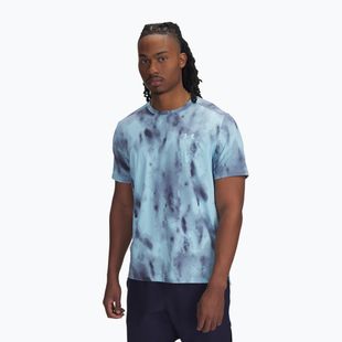 Men's running T-shirt Under Armour Launch Elite Print stream/reflective