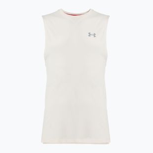 Men's running tank top Under Armour Trail Run Launch Tank stone/reflective