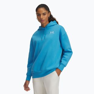 Women's Under Armour Icon Fleece Hoodie ether blue/white