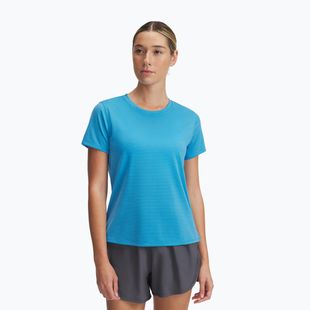 Women's running T-shirt Under Armour Launch ether blue/reflective
