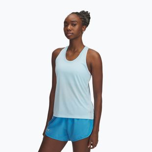 Women's running tank top Under Armour Launch Singlet stream/reflective