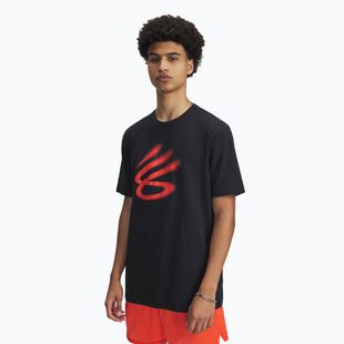 Basketball T-shirt Under Armour Curry Playable 1 Tee black/fire