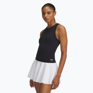 Women's training top Under Armour Motion High Neck Tank black/white