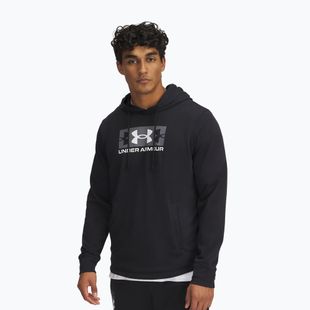Men's sweatshirt Under Armour Rival Terry Logo black/castlerock/white