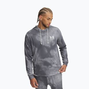 Men's sweatshirt Under Armour Rival Terry Printed castlerock/onyx white
