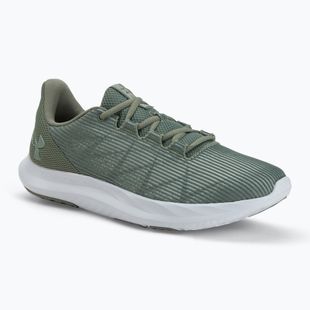 Men's running shoes Under Armour Charged Speed Swift silica green/silica green/metallic silica