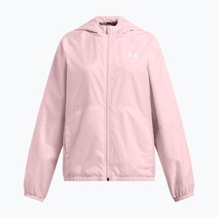 Children's wind jacket Under Armour Sport Windbreaker pink