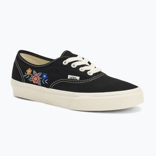 Vans Authentic black floral shoes