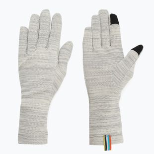 Trekking gloves Smartwool Thermal Merino light gray color shift