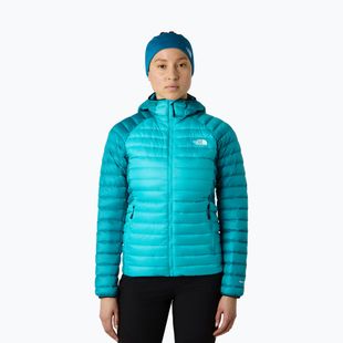 Women's down jacket The North Face Bettaforca Light Down Hooded galactic blue/deep teal
