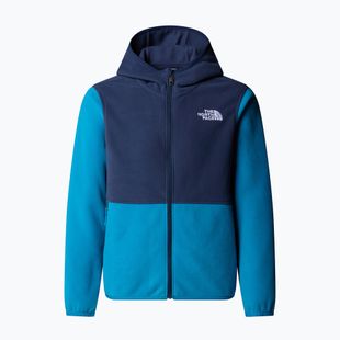 Children's fleece sweatshirt The North Face Teen Glacier Full Zip Hoodie dusk blue/summit navy