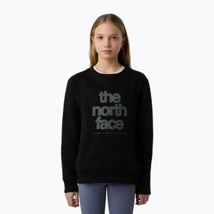 Women's sweatshirt The North Face Reflective Logo Relaxed Crew black