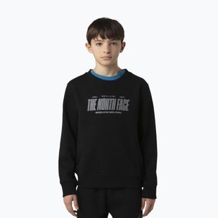 Children's sweatshirt The North Face Reflective Logo Relaxed Crew black