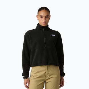 Women's sweatshirt The North Face Glacier Fleece 1/2 Zip Short black