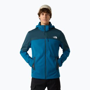 Men's softshell jacket The North Face Diablo Softshell Detachable Hood mineral ink/deep cypres