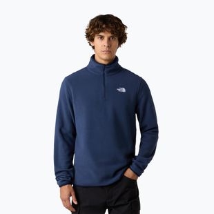 Men's fleece sweatshirt The North Face Glacier Fleece 1/4 Zip summit navy