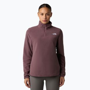 Women's fleece sweatshirt The North Face Glacier Fleece 1/4 Zip tawny quartz