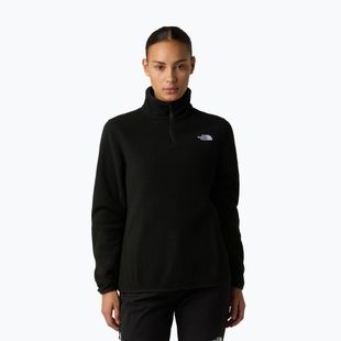 Women's fleece sweatshirt The North Face Glacier Fleece 1/4 Zip black