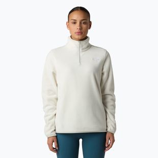 Women's fleece sweatshirt The North Face Glacier Fleece 1/4 Zip white dune