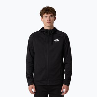Men's sweatshirt The North Face Reaxion 2.0 Hooded Full Zip black heather