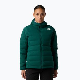 Women's down jacket The North Face Abseil Stretch Down Hoodie hunter green