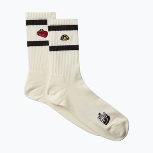 Socks The North Face Everyday Crew Tnf Icon 2 pairs white dune