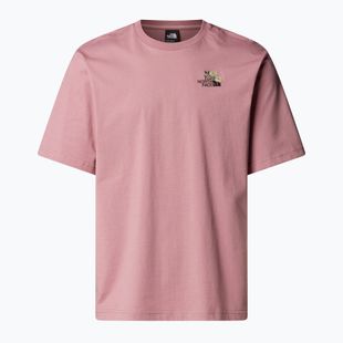 Men's T-shirt The North Face Flower Dome Relaxed Graphic nostalgia rose